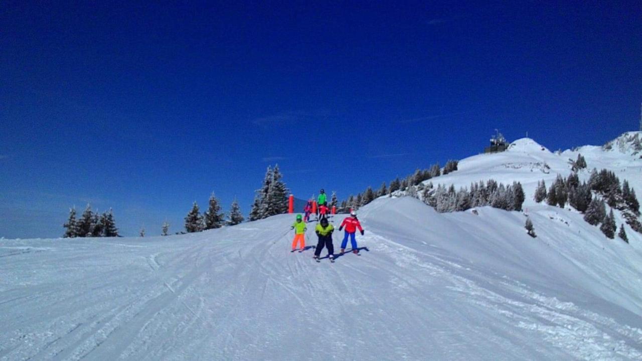 Appartement Gipfelblick- Tiroler Zugspitze Arena In ビーバーヴィアー エクステリア 写真